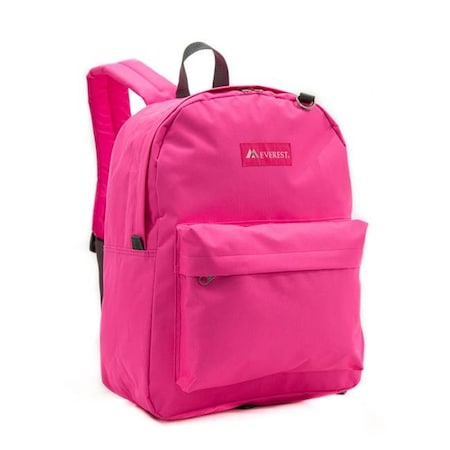 Everest Everest 2045CR-CANDY PK Classic Backpack; Candy Pink 2045CR-CANDY PK